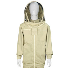 Куртка бджоляра із замком та маскою європейська 100% катон, Експорт Кірея