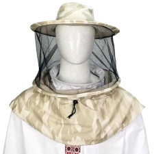 Маска бджоляра класична модель із котону, камуфляжна