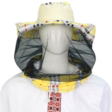 Маска бджоляра із ситцю, класичного зразка