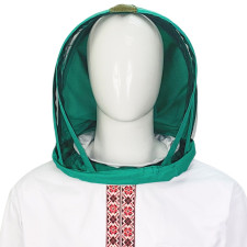 Маска бджоляра європейского зразка із габардину на резинці