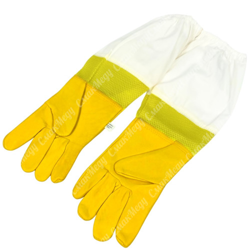 Рукавички бджоляра «Air Premium» шкіряні з вентиляцією