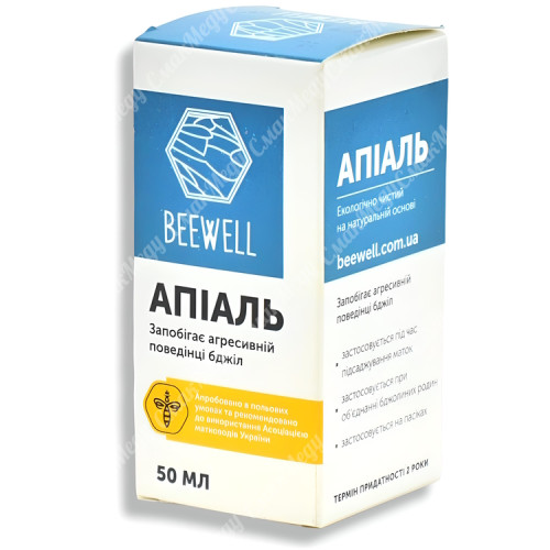 Апиаль препарат от агрессивности пчел  50 мл