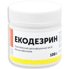 Екодезрин комплексний дезінфікуючий засіб для вуликів Bewell 100 г