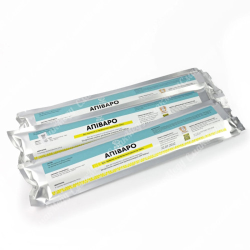 Полоски для профилактика и лечение пораженных клещами пчел “Апиваро” (для ульев 430×300см) 10шт.