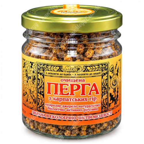 Очищенная перга с карпатских гор 100 г.