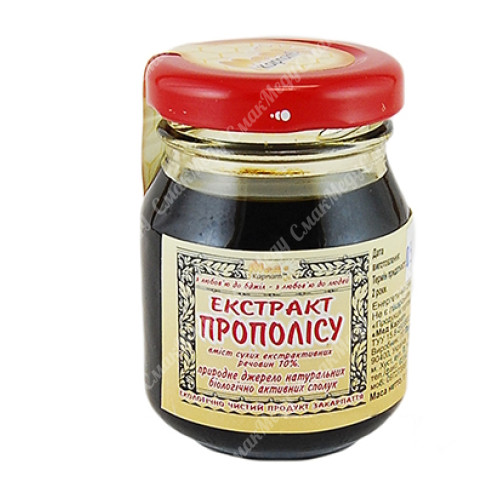 Настоянка прополісу 10% 60 мл