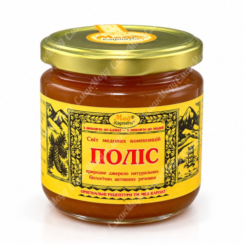 Полис (мед с прополисом) 250г.