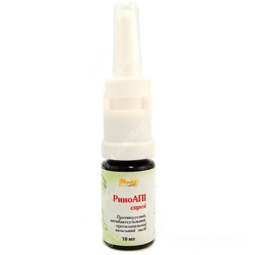 АПИспрей лечения заболеваний слизистой носа Рино, 10мл «Мед Карпат»