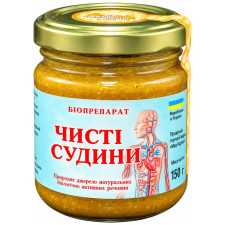 Чисті судини Біопрепарат 130г. «Мед Карпат»