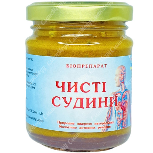 Чистые сосуды Биопрепарат 130г. «Мед Карпат»