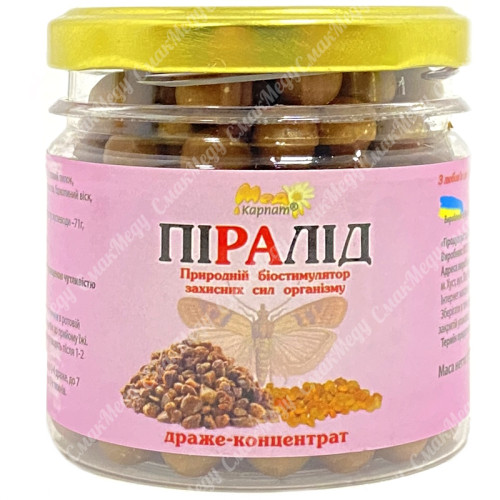 Драже Пиралид природный биостимулятор 150г. «Мед Карпат»