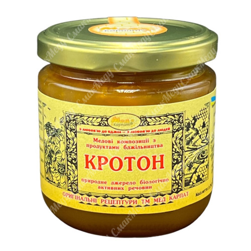 Кротон базовый Медовая композиция 250г «Мед Карпат»