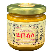 Медовая композиция Мед с пчелиной пыльцой Витал 250г «Мед Карпат»