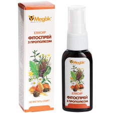 Фітоспрей з прополісом для неосу та рота, 30 мл