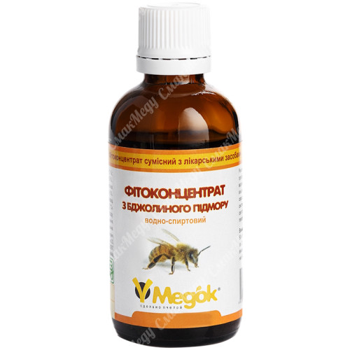 Фітоконцентрат з бджолиного підмору, 50мл