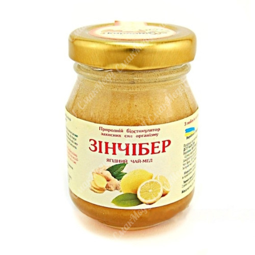 Ягодный чай мед ЗИНЧИБЕР 90г. «Мед Карпат»