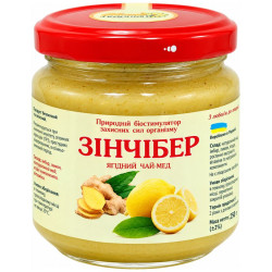 Ягідний чай мед ЗІНЧИБЕР 240г. «Мед Карпат»