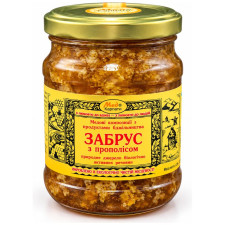 Забрус із прополісом 350г. Медова композиція "Мед Карпат"