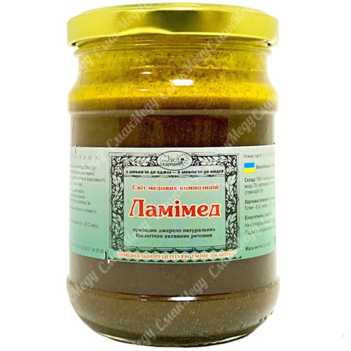 Медовая композиция Ламимед 350г «Мед Карпат»