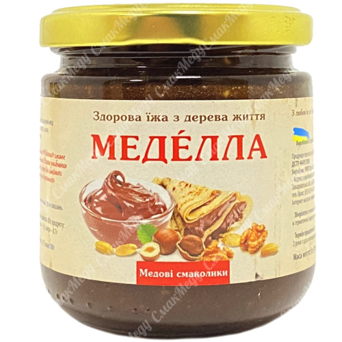 Меделла ореховая паста 240г «Мед Карпат»