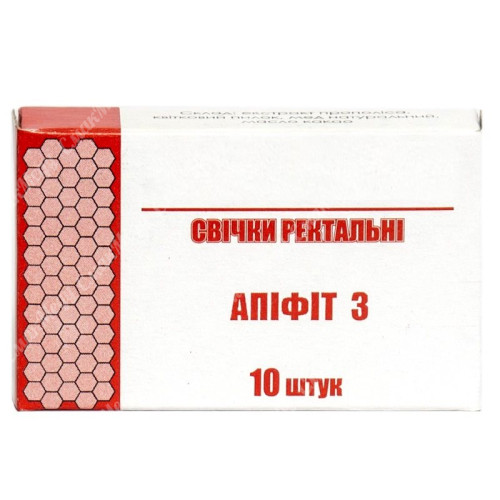 Аписвечи Апифит-3 с экстрактом прополиса и цветочной пыльцой