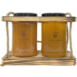 Подарочный набор "Медовая Беседа №3" Лесной, Донник 2*1 кг = 2 кг