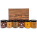 Коробка деревянная под мед на 6 баночек по 250 г