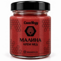 Крем мед зі смаком Малини, 250мл