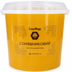Мед Подсолнечный, 1,4 кг ведро пластик