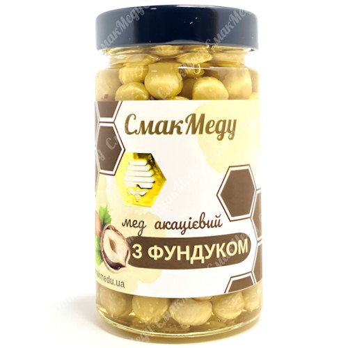 Мед з фундуком  400 г