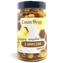 Мед с орехами (микс) 400 г 
