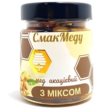 Мед з горіхами (мікс) 250 г