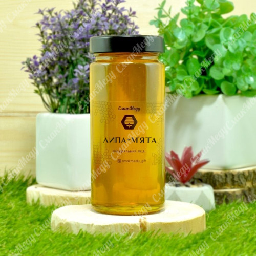 Мед Липа + Мята, 500г