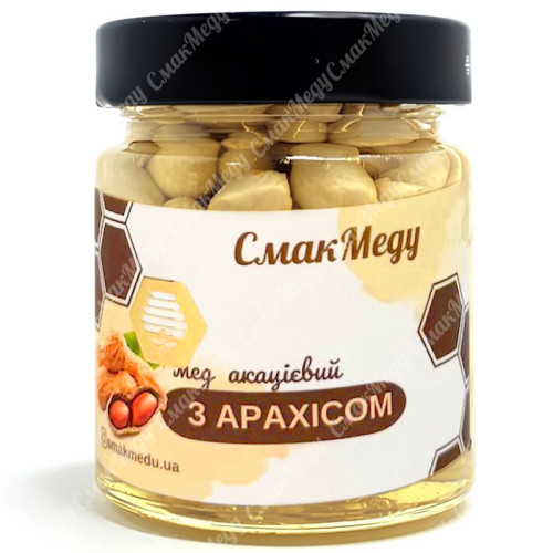 Мед с арахисом 250г