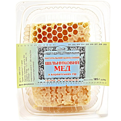 Сотовый мед "Подарочный"  «Мед Карпат»