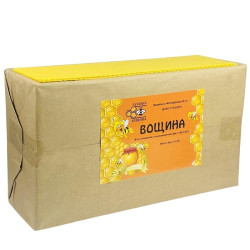 Вощина на Магазинную рамку 145 мм, 410х120 мм, производитель ФОП Дубовик М.О., упаковка