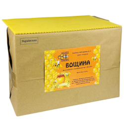 Вощина на Украинскую рамку, 455 мм, производитель ФОП Дубовик М.О., упаковка