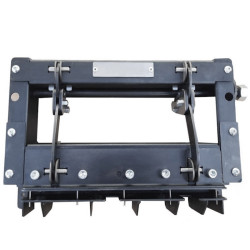 Дырокол пасечный  для рамок на 5 отверстий универсальный из стали с гальваническим покрытием с втулками 100г. (1000 шт.) 2х5 мм