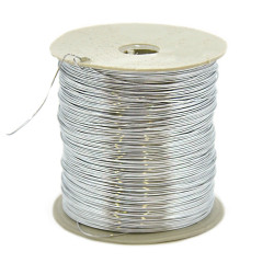 Проволока оцинкованная для рамок 0,5 кг, диаметр 0,5мм