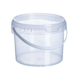 Ведро пластиковое прозрачное 3 л