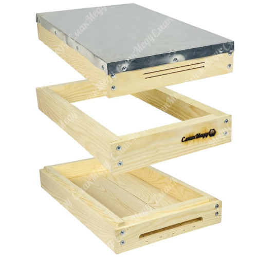 Комплект дно, подкрышник, крыша 8 рамок