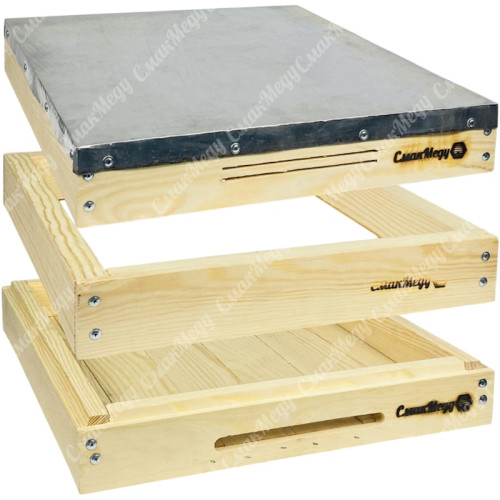 Комплект дно, підкришник, криша для 10–ти рамкового вулика