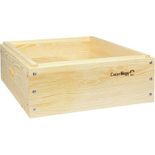 Корпус 10–ти рамковий, магазинна надставка, 440x512x165 мм, сосна