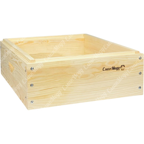 Корпус 10–ти рамковий, магазинна надставка, 440x512x165 мм, сосна