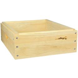 Корпус 12–ти рамочный, магазинная надставка, 510x512x165 мм, сосна