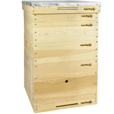 Вулик 12 рамковий, 1 корпус Дадан 300мм + 2 магазинні надставки 145 мм, сосна