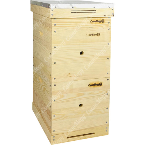 Вулик Дадан 8 рамковий, 2 корпуси, сосна