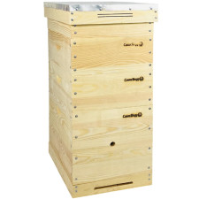 Вулик 8 рамковий, 1 корпус Дадан 300мм + 2 магазинні надставки 145 мм, сосна