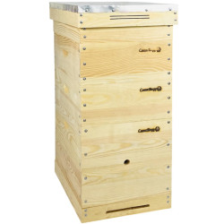 Вулик 8 рамковий, 1 корпус Дадан 300мм + 2 магазинні надставки 145 мм, сосна