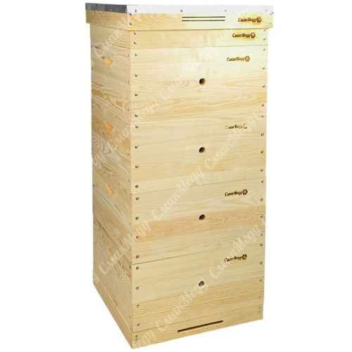 Улей Рута 12-ти рамочный, 4 корпуса, 510x512x250 мм, сосна